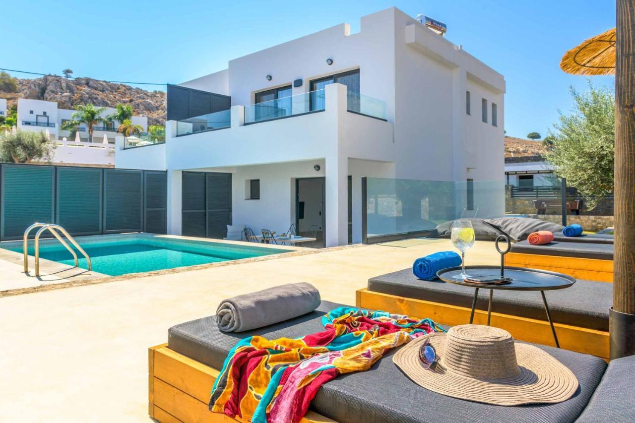 Lambis Harmonia Villa Lindos  Exterior photo
